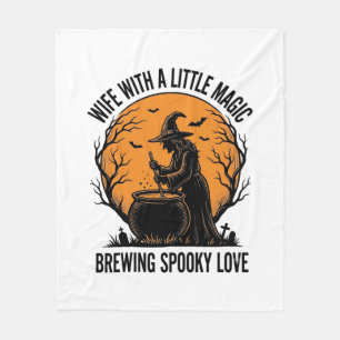 ハロウィン ウィフ Tシャツ ヴィンテージ 魔女 キャトル 幽霊 ハumor フリースブランケット