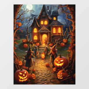 ハロウィン・ウィンドウの固定 ウィンドウサイン