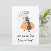 ハロウィン ウェディング インビテーション (スタンド正面)