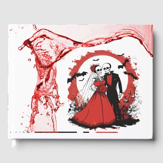 ハロウィン ウェディング ゲストブック (正面)