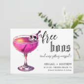 ハロウィン ウェディング フォト 無料 おもしろ ドリンク ボス セーブザデート (スタンド正面)