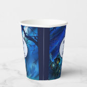 ハロウィン ウェディング 個人名 ホット コールド ペーパー 紙コップ (右)