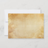 ハロウィン ウェディング 感謝カード ノートカード (裏面)