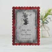 ハロウィン ウェディング 招待状 (スタンド正面)