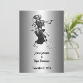 ハロウィン ウェディング 招待状 (スタンド正面)