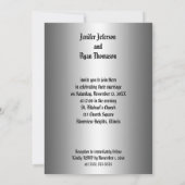 ハロウィン ウェディング 招待状 (裏面)