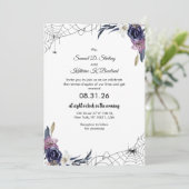 ハロウィン ウェディング 招待状 (スタンド正面)