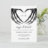 ハロウィン ウェディング 招待状, ゴシック ウェディング 招待状 (スタンド正面)