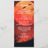 ハロウィン ウェディング 結婚記念日 誕生日パーティー メニュー (正面)