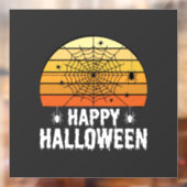 ハロウィン ウェブ サンセット デザイン ウィンドウサイン (シート2)