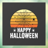 ハロウィン ウェブ サンセット デザイン ウィンドウサイン (シート3)