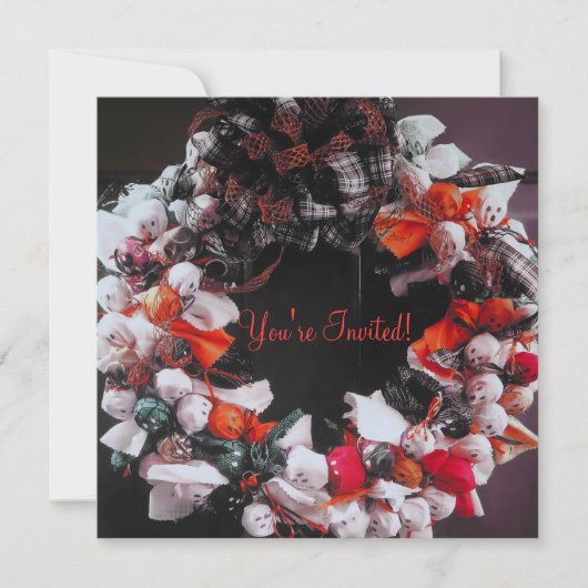 ハロウィン ウェルカム 〜 ご招待状 招待状 (正面)