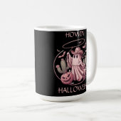 ハロウィン ウエスタン カウボーイ おばけ ラッソ コーヒーマグカップ (正面右)