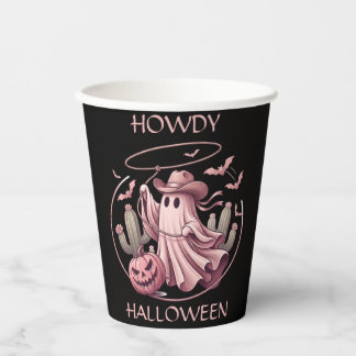 ハロウィン ウエスタン カウボーイ おばけ ラッソ 紙コップ
