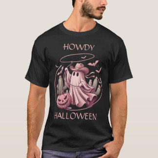 ハロウィン ウエスタン カウボーイ おばけ ラッソ Tシャツ