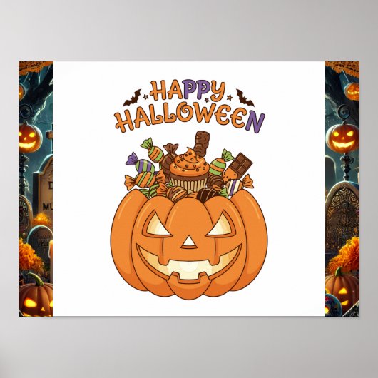 ハロウィン ウォールアート (正面)