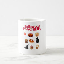 ハロウィン・エッセンシャルズ・マグカップ - かわいいスプーキーなコーヒーカップ