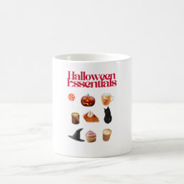ハロウィン・エッセンシャルズ・マグカップ - かわいいスプーキーなコーヒーカップ コーヒーマグカップ