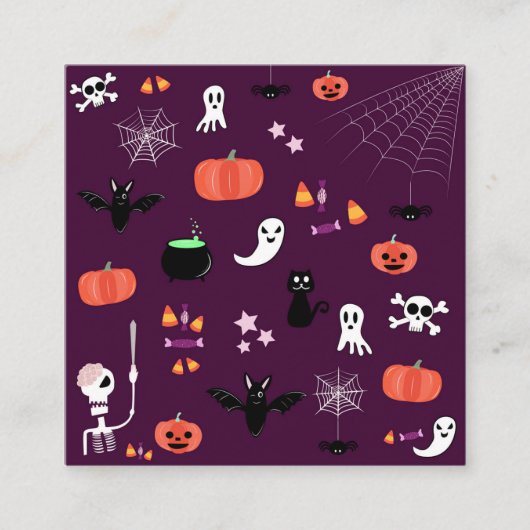 ハロウィン エンクロージャーカード (正面)