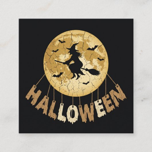 ハロウィン エンクロージャーカード (正面)