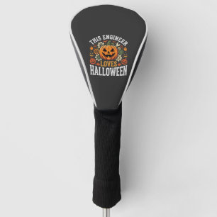 ハロウィン エンジニア かぼちゃ ベクター ゴルフヘッドカバー