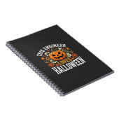 ハロウィン エンジニア かぼちゃ ベクター ノートブック (右側)