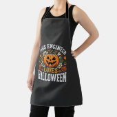 ハロウィン エンジニア パンプキン ベクター エプロン (インサイチュ)