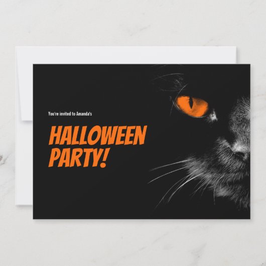ハロウィン オレンジ色の目 ダークネス セーブザデート (正面)