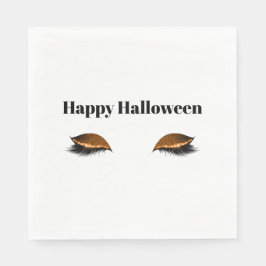 ハロウィン オレンジ ギラギラ目 スタンダードランチョンナプキン