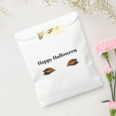 ハロウィン オレンジ ギラギラ目 フェイバーバッグ (封をした状態)