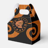 ハロウィン オレンジ スカル ガレージ 景品 ボックス (裏面サイド)