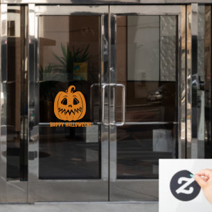 ハロウィン オレンジ パンプキン ウィンドウサイン