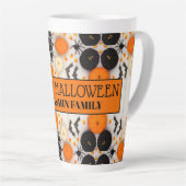 ハロウィン オレンジ パンプキン カフェラテマグ (右アングル)