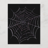 ハロウィン オータム フォール ダーク ウェディング フライヤー お手頃 (裏面)