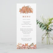 ハロウィン オータム メニュー (スタンド正面)