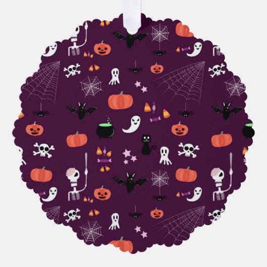ハロウィン オーナメントカード (正面)
