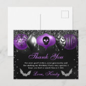 ハロウィン オーナメント 誕生日パーティー 感謝 ポストカード (正面/裏面)