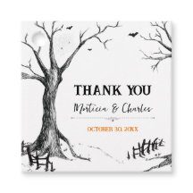 ハロウィン オールハロウズイヴ ツリー スクエア ご好意タグ