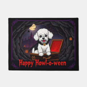 ハロウィン カウント トイプードル ドアマット