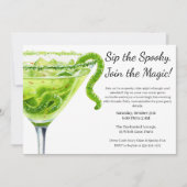 ハロウィン カクテルパーティー | ポーション マジック 招待状 (正面)