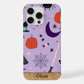 ハロウィン カスタムネーム iPhoneケース (裏面)