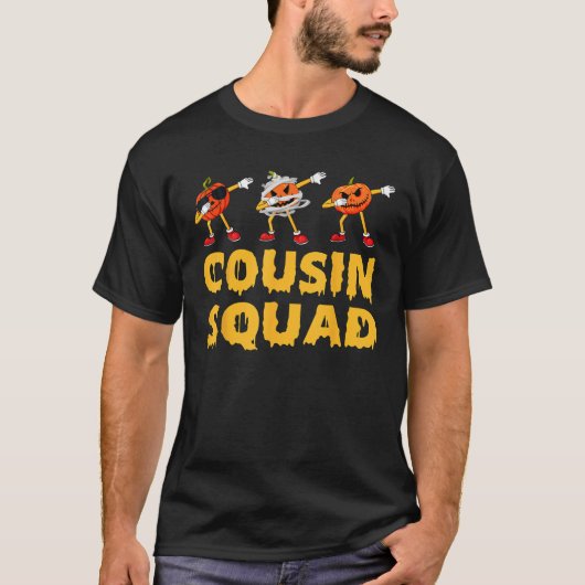 ハロウィン カズン・スクワッド おもしろい カズン・クルー Tシャツ (正面)