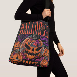 ハロウィン, カボチャの集会が花開く, ゴシック クロスボディバッグ