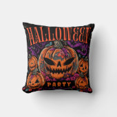ハロウィン, カボチャの集会が開花, ゴシック クッション (正面)