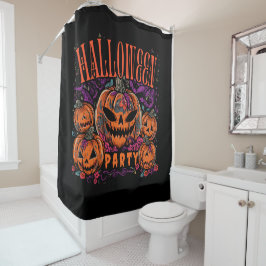 ハロウィン, カボチャの集会が開花, ゴシック シャワーカーテン