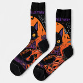ハロウィン,カボチャ畑の徘徊者,黒猫 ソックス (左)