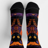 ハロウィン,カボチャ畑の徘徊者,黒猫 ソックス (上部)