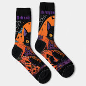 ハロウィン,カボチャ畑の徘徊者,黒猫 ソックス (右)