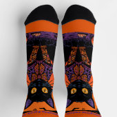 ハロウィン,カボチャ畑をうろつく者,黒猫 ソックス (上部)
