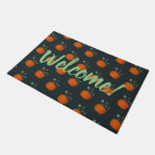 ハロウィン カボチャ ドアマット (アングル)